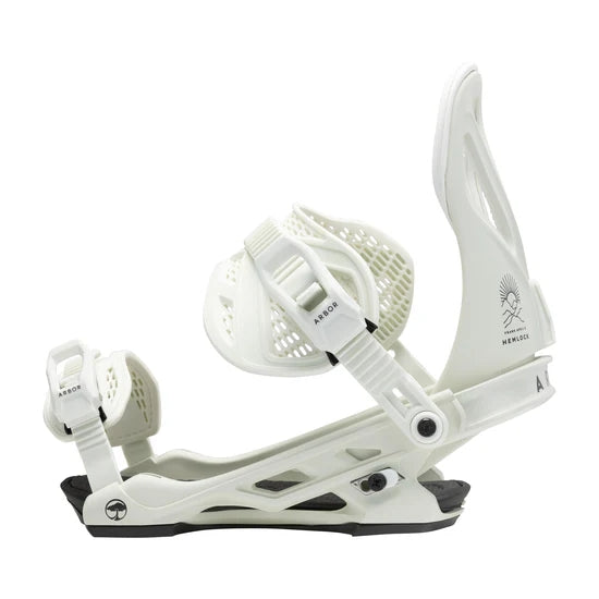 This is an image of Arbor Hemlock Snowboard Bindings