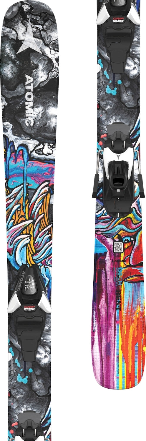 This is an image of Atomic Bent Jr Skis (110-130)