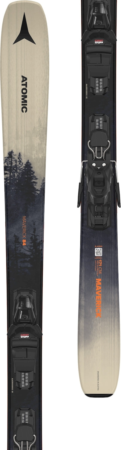 This is an image of Atomic Maverick 84 Skis