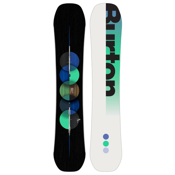 This is an image of Burton Custom Graphic Camber Snowboard