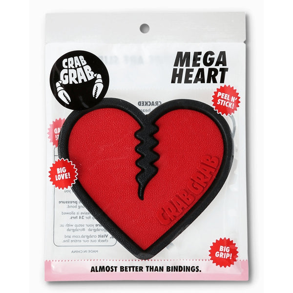 This is an image of Crab Grab Mega Heart Traction Pad