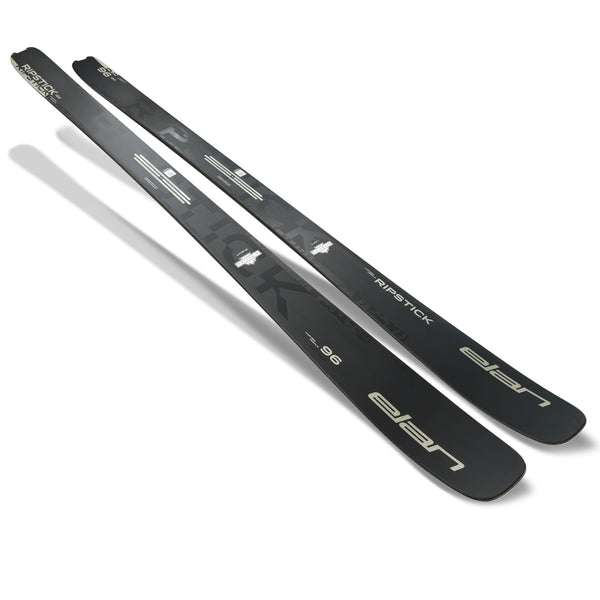 This is an image of Elan Ripstick 96 Black Edition Skis