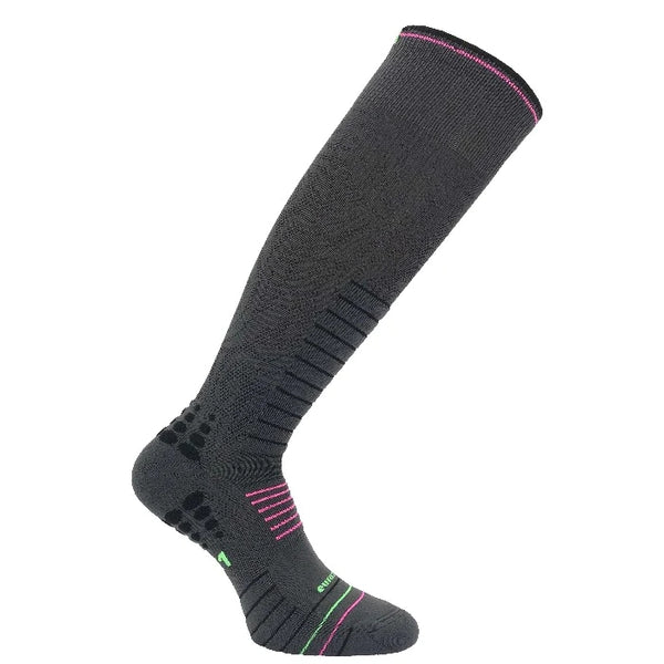 This is an image of Eurosocks Sweet Silver Womens Ski Sock