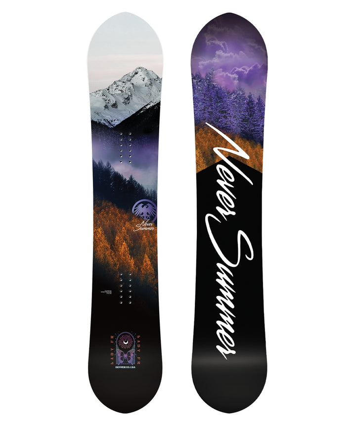 This is an image of Never Summer Lady FR Snowboards