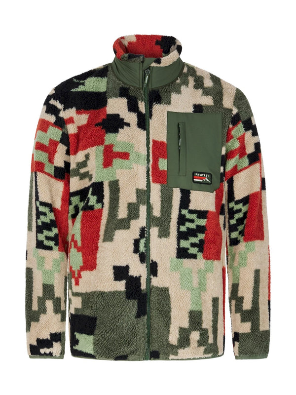 This is an image of Protest Keyston Mens Fleece