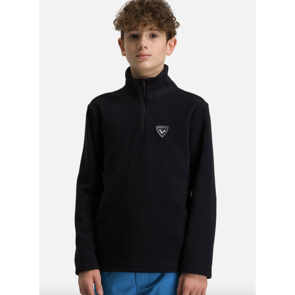 This is an image of Rossignol Boys Half Zip Fleece