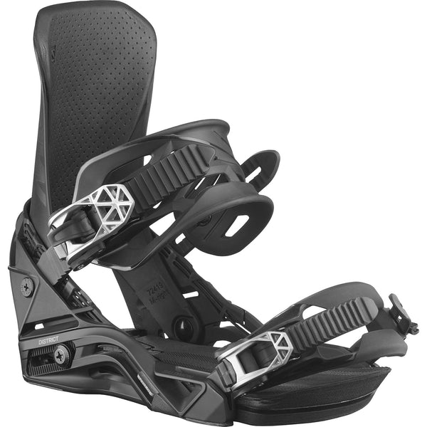 This is an image of Salomon District Snowboard Bindings