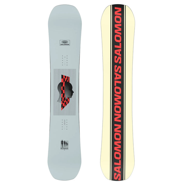 This is an image of Salomon Kickback Snowboards 2025