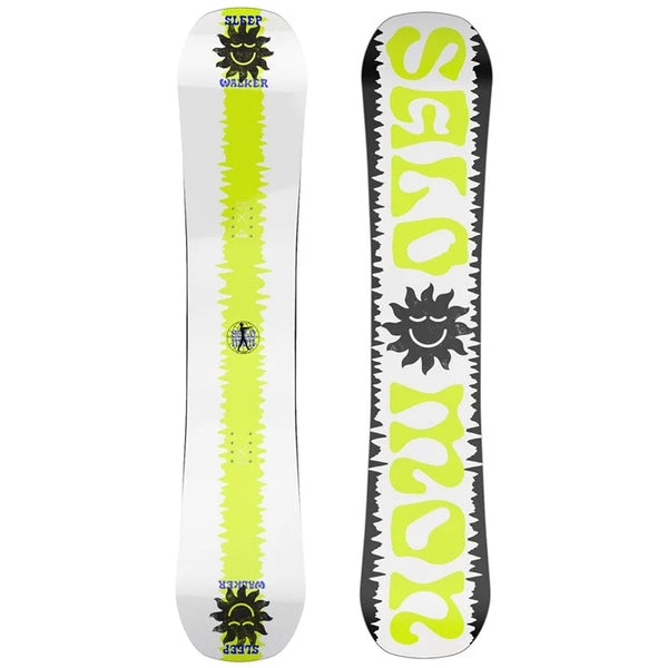 This is an image of Salomon Sleepwalkder Grom Snowboard 2022