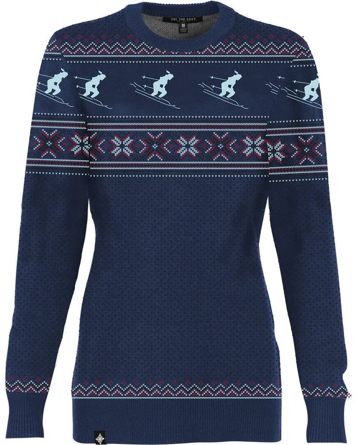 This is an image of Ski The East Women's Schuss Sweater