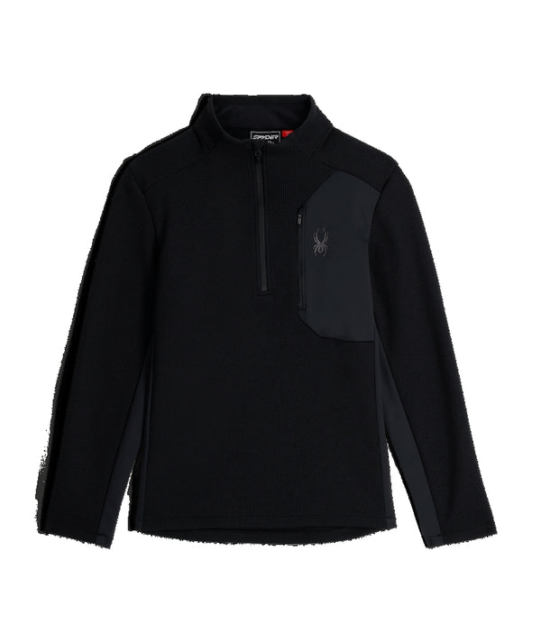 This is an image of Spyder Bandit Mens 1/2 Zip