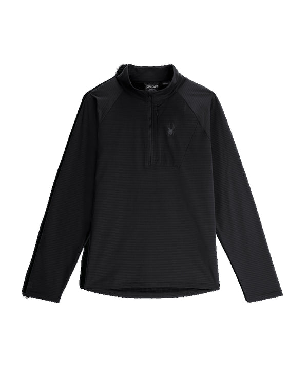 This is an image of Spyder Gridweb Mens Fleece 1/2 Zip